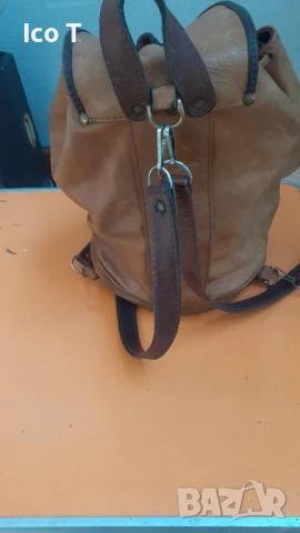 раница  от естествена кожа..., снимка 4 - Раници - 50947428