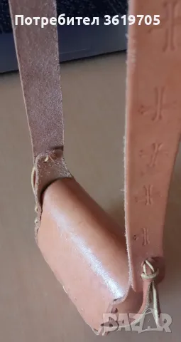 Малка декоративна чанта естественна кожа , снимка 2 - Чанти - 49761285