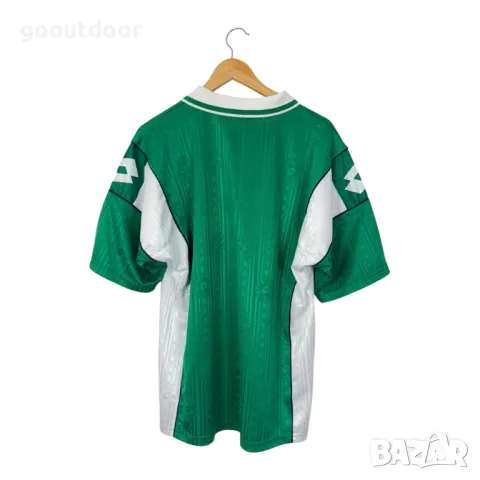 Vintage Lotto Maccabi Haifa футболна тениска S/M, снимка 2 - Футбол - 50173145