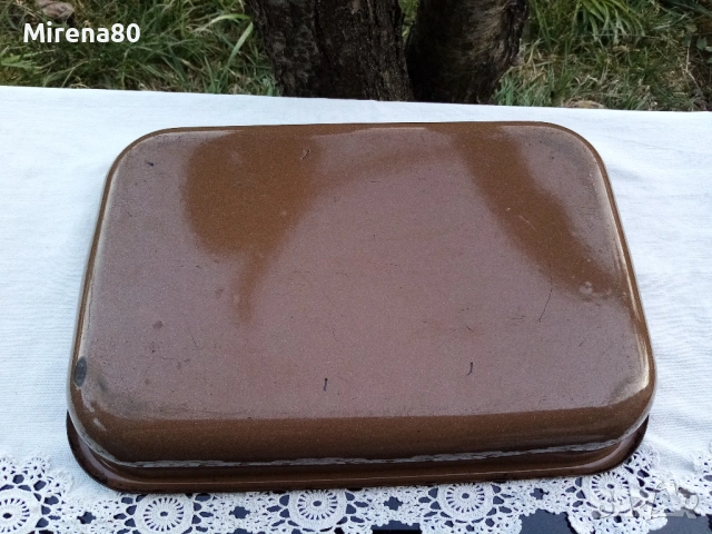 Голяма тава от соца, снимка 3 - Съдове за готвене - 53727761