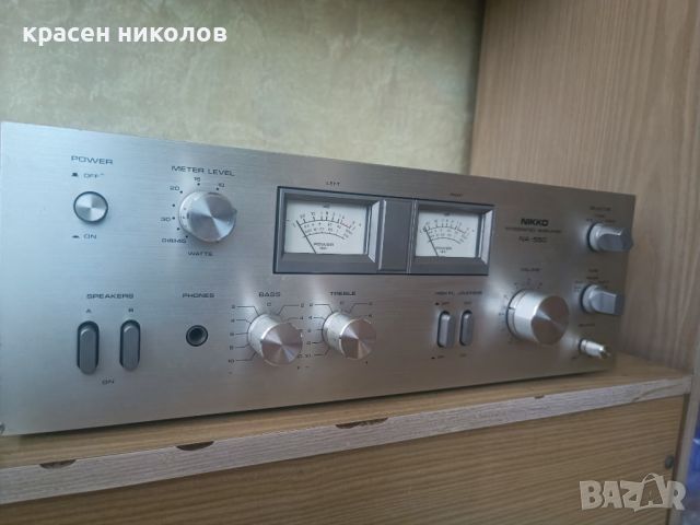 Nikko NA-550 , снимка 3 - Ресийвъри, усилватели, смесителни пултове - 46728596