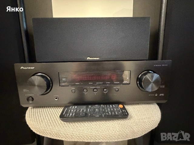 Pioneer VSX-534 + 5.0 колони | Домашно кино | ТОП състояние, снимка 7 - Ресийвъри, усилватели, смесителни пултове - 53929824
