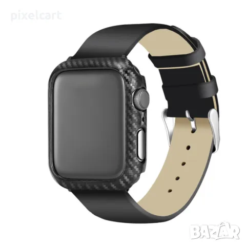 Карбонов бъмпер за Apple Watch 40mm, снимка 2 - Друга електроника - 48076754