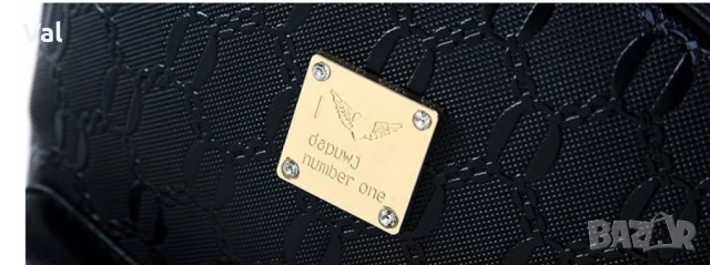 Комплект раница с 3 чантички/цвят черен, снимка 18 - Раници - 52503932