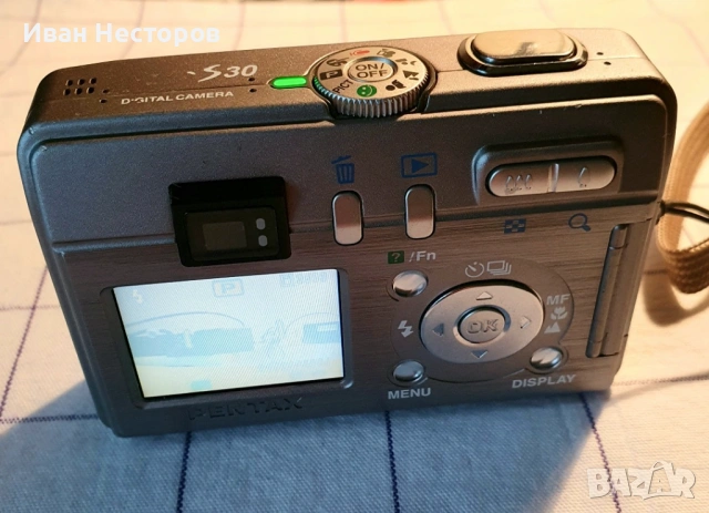 Pentax Optio S30, снимка 10 - Фотоапарати - 53808390