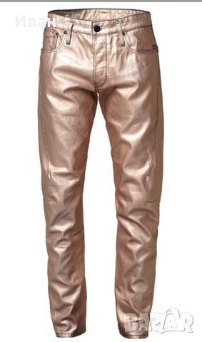 Мъжки дънки G-Star Scutar 3d Slim Tapered Jeans Golden , снимка 1 - Дънки - 46757284