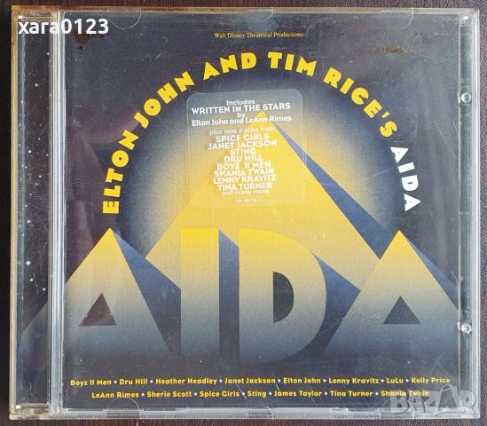 Elton John And Tim Rice – Aida, снимка 1 - CD дискове - 45809835