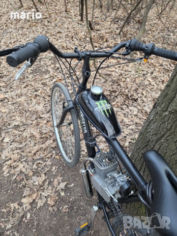 Продавам веломотор с чисто нов двигател 80 сс най добро качество, снимка 3 - Велосипеди - 53942601