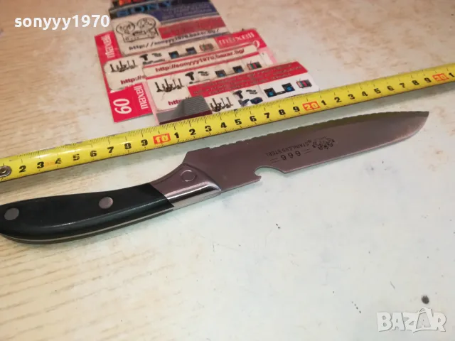 666 STAINLESS STEEL-НОЖ НОЖОВКА 1303251528, снимка 13 - Ножове - 49480551