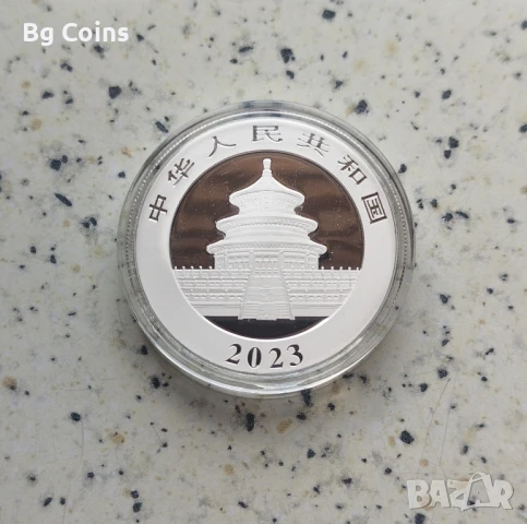 Сребро 30 гр 2023 Панда , снимка 2 - Нумизматика и бонистика - 51106948