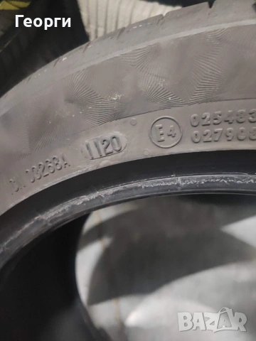 2бр. летни гуми 225/45/17 Continental, снимка 3 - Гуми и джанти - 53665583