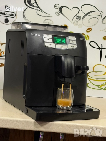 Кафемашина кафе автомат Saeco INTELİA one с гаранция, снимка 3 - Кафемашини - 53001967