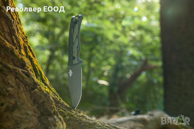 Нож с фиксирано острие Oknife Fortitude - Зелен D2 стомана с покритие Ceracote, снимка 10 - Ножове - 45008161