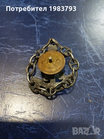 Рядък знак Механик номинална мощност от 70 те години., снимка 2 - Антикварни и старинни предмети - 54121346