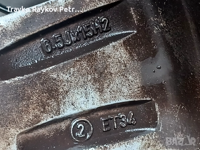 Оригинални джанти Ауди А1 А3 5x100 15 цола, снимка 6 - Гуми и джанти - 52366726