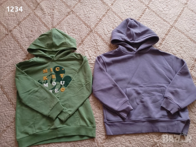 два броя суичъри , снимка 2 - Детски анцузи и суичери - 52559977