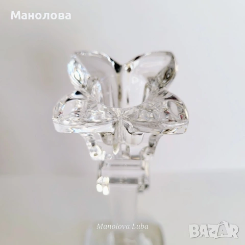 Кристален свещник Nachtmann., снимка 4 - Други ценни предмети - 54142267