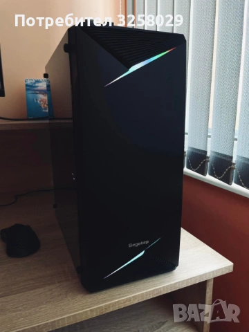 Геймърски компютър RTX 3060 + i5-11400 + 32GB RAM + игри + контролер