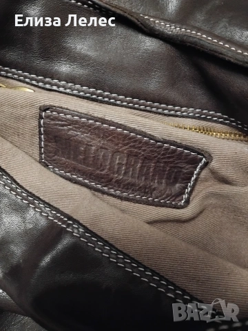 Melograno мъжка чанта от естествена кожа , снимка 3 - Чанти - 53990250