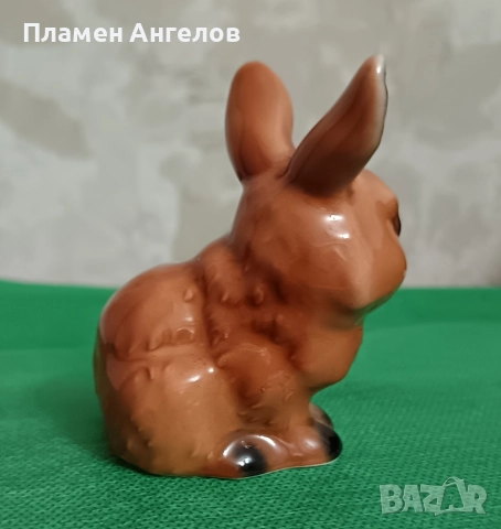 Винтидж порцеланова фигурка - зайче Goebel, снимка 3 - Антикварни и старинни предмети - 52880730