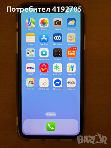 Продавам запазен IF11,128GB,бял цвят