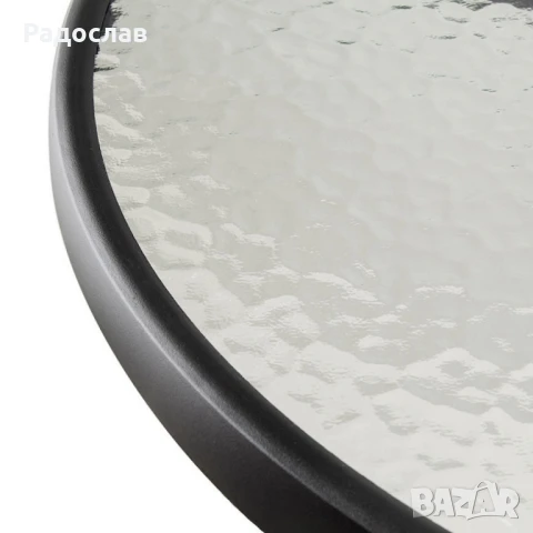 Maca Muhler 60xH74cm, стъклен плот., снимка 2 - Маси - 51393884