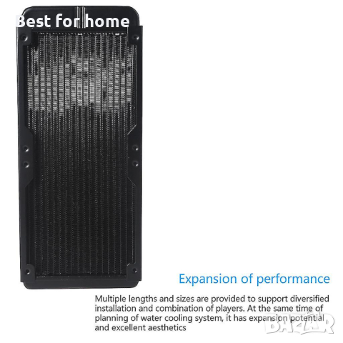 Алуминиеви радиатори за водно охлаждане на PC 240 мм, 1/4', снимка 5 - Други - 44943335