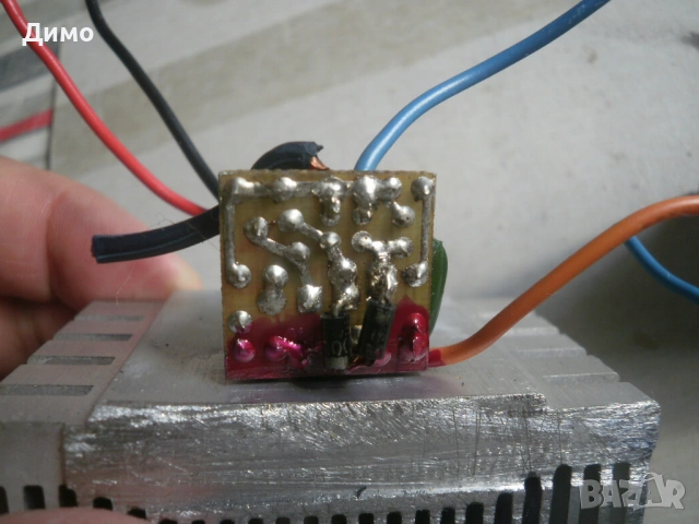 платка усилвател- кит TDA2050 с охладител, снимка 3 - Други - 53645112