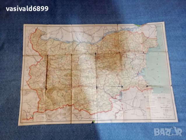 Карта на пътищата на България , снимка 1 - Други - 46366994