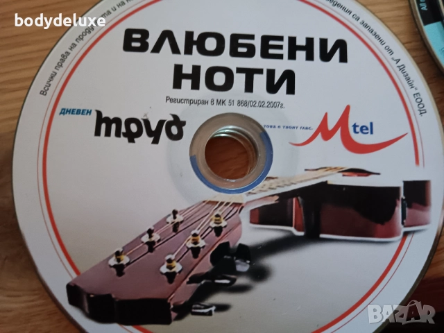 аудио дискове без обложки и кутии