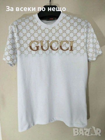 Gucci Мъжка Тениска👕Мъжка Блуза С Къс Ръкав - Налични Различни Модели Код Urban45, снимка 7 - Тениски - 53689065