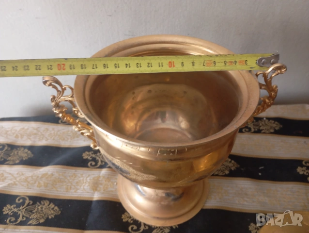 Винтидж купа с капак, снимка 5 - Други ценни предмети - 54133485