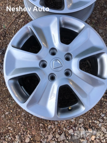 4бр. Алуминиеви джанти от Dacia 16 цола., снимка 3 - Гуми и джанти - 52819713