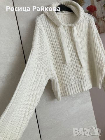 Дамски пуловер Л, снимка 2 - Блузи с дълъг ръкав и пуловери - 45296793