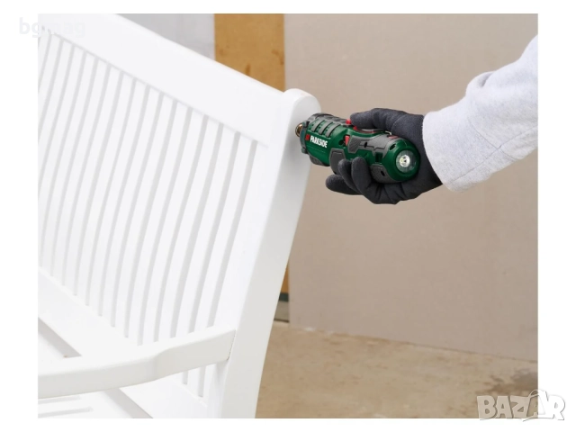 PARKSIDE 4V акумулаторен винтоверт PSSA 4 B2, с LED фенер в дръжката, снимка 3 - Винтоверти - 52136934