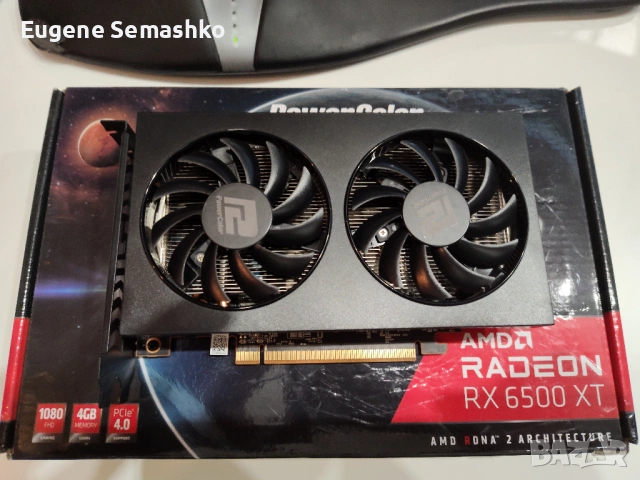 AMD Radeon RX 6500 XT 4GB – Отлично състояние
