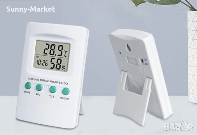Влагомер, термометър, вътрешна или външна температура TA138, снимка 2 - Други стоки за дома - 53515689