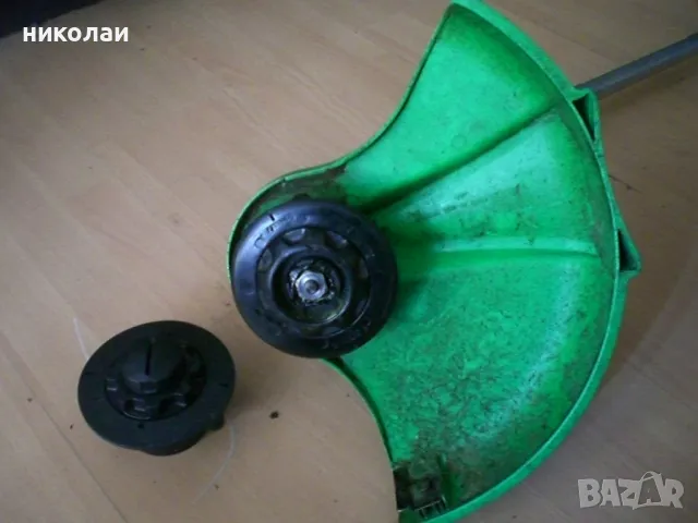 STIHL ел тример 1000 вата, снимка 6 - Градинска техника - 49175270