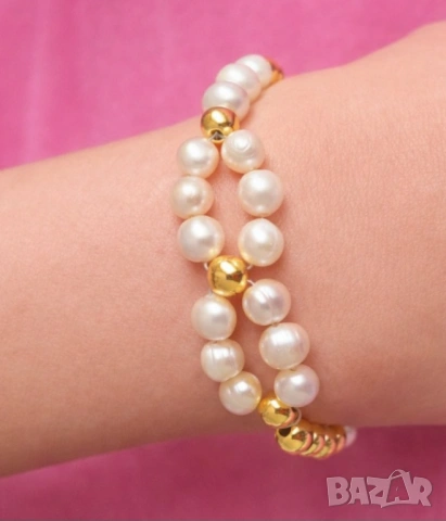 Бижута с естествени, култивирани перли със сертификат, снимка 5 - Подаръци за юбилей - 53582533