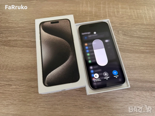 ❗️🔝 iPhone 15 Pro Max ••256GB•• //iOS 26.2// „Natural Titanium“ ❗️🔝, снимка 2 - Apple iPhone - 53030123