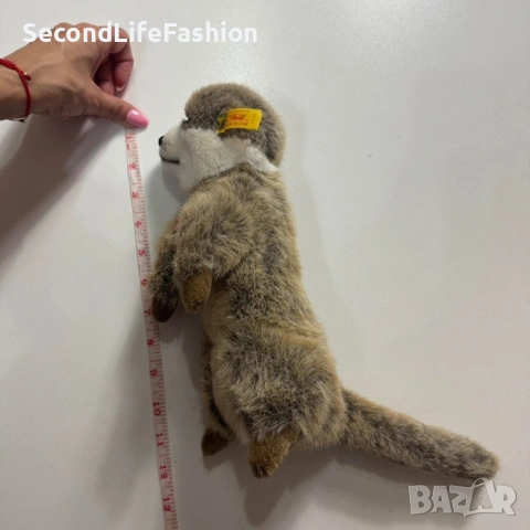 Плюшена играчка Steiff Vintage Prairie Dog 28 см от 90те колекционерска , снимка 6 - Плюшени играчки - 53274887