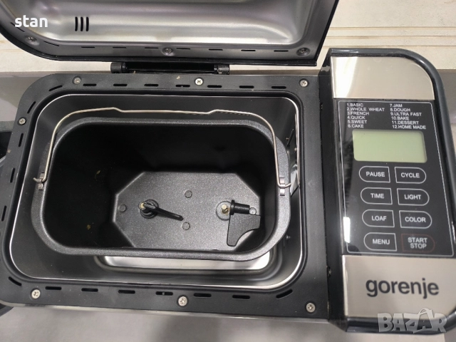 Хлебопекарна Gorenje, снимка 5 - Хлебопекарни - 52580444