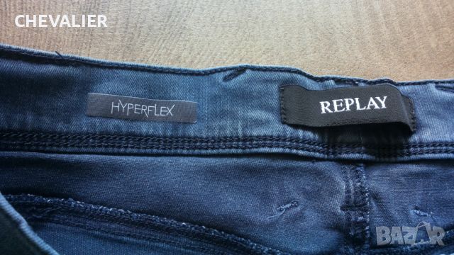 REPLAY Jeans Размер 29/32 - S/M еластични дънки 20-62, снимка 11 - Дънки - 46352173