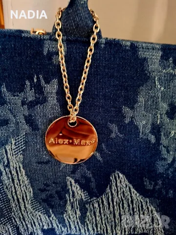 Голяма дънкова чанта, снимка 2 - Чанти - 50106289