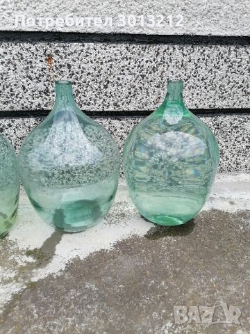 Три броя стъклени дамаджани по 25 литра., снимка 3 - Други - 46440866