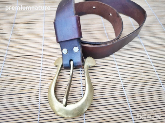 ○ Колан от естествена кожа ○, снимка 2 - Колани - 51153145