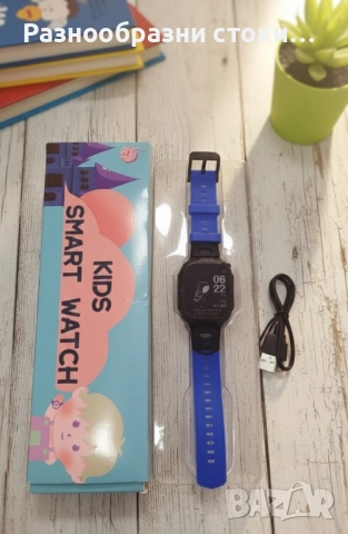 ​✨ Детски Смарт Часовник (Син) 📞​✨ 