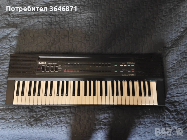 Синтезатор/ MIDI контролер casiotone ct 640