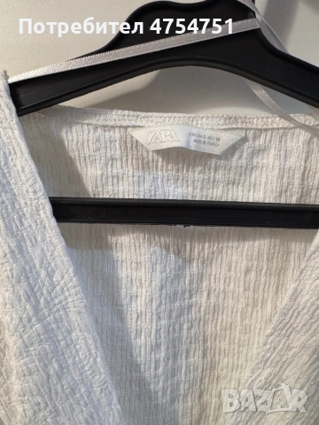 Zara Бял Потник S, снимка 4 - Потници - 53722242