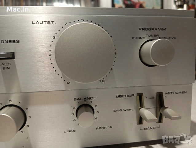 Усилвател MERAN -6503 Made in W.Germany, снимка 5 - Ресийвъри, усилватели, смесителни пултове - 53204239